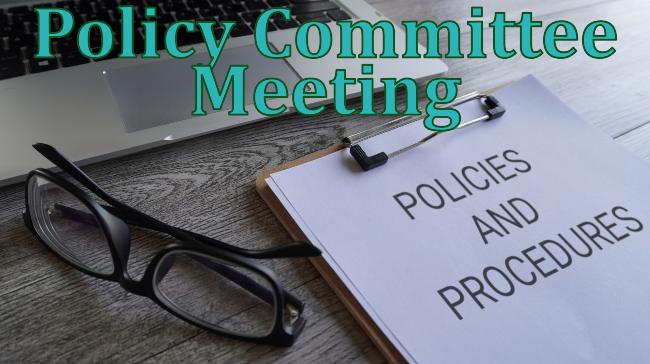  Policy Committee Meeting